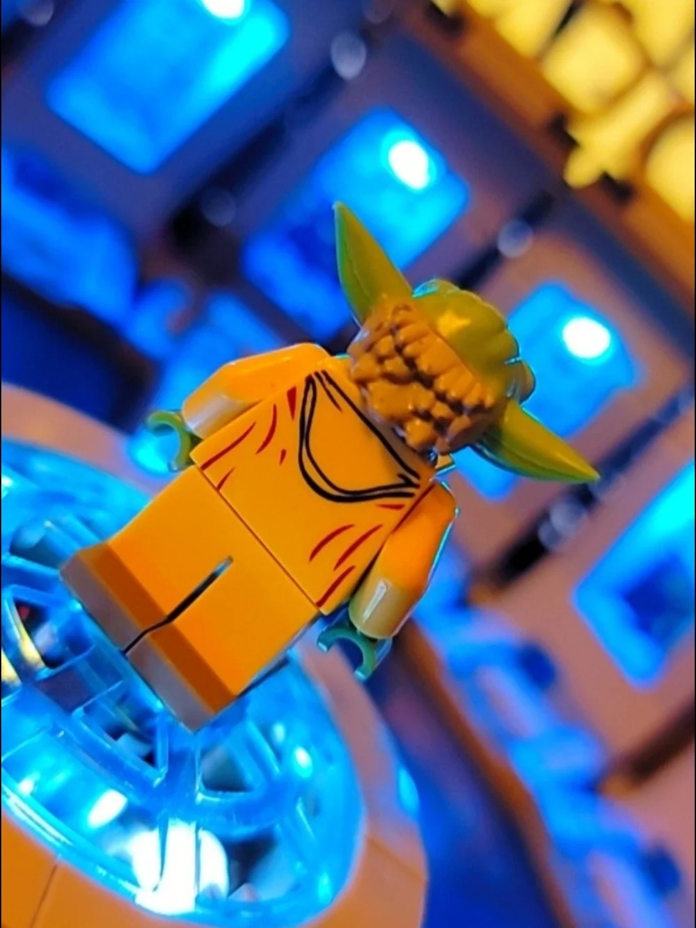 Star Wars Yoda Minifigure Lego Compatible